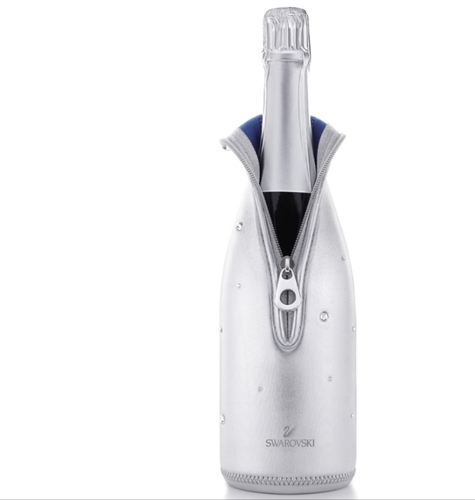 Swarovski Crystal Champagne Cooler NWT
